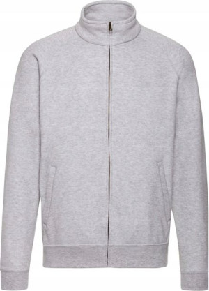 Bluza męska Fruit rozpinana na zamek GREY XXL