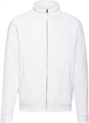 Bluza męska Fruit rozpinana na zamek WHITE M