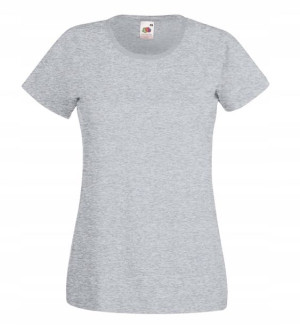 T-shirt Koszulka Lady-Fit Sofspun Fruit GREY XL
