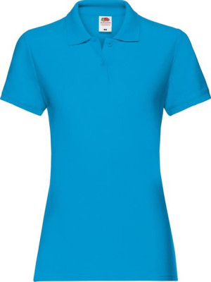 Koszulka Polo damska Fruit Premium AZURRE BLUE XXL