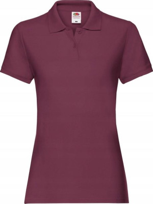 Koszulka Polo damska Fruit Premium BURGUNDY XL