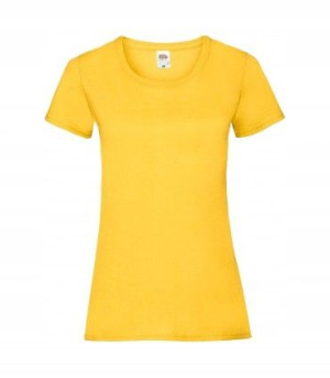 T-shirt Koszulka damska Fruit Valueweight YELLOW