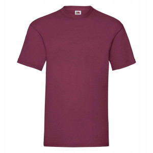 T-shirt Koszulka męska Fruit Valueweight BURGUNDY