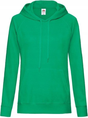 Bluza damska z kapturem lekka Fruit GREEN L