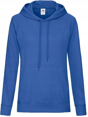 Bluza damska z kapturem lekka Fruit ROYAL BLUE XS