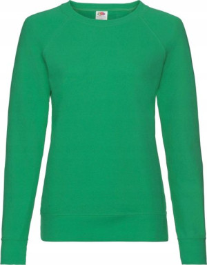 Bluza damska Fruit of the loom lekka GREEN XXL