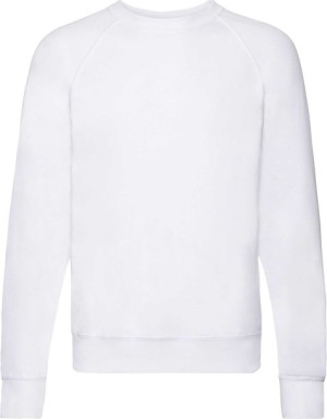 Bluza męska Raglan Classic Fruit of the loom WHITE