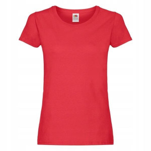 Damska Koszulka T-shirt Fruit Red R S