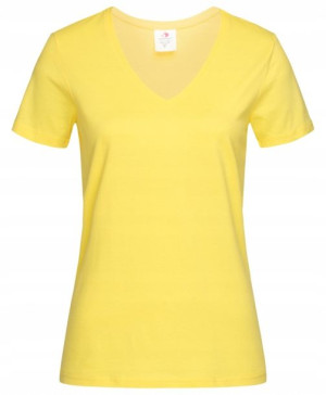 T-shirt Koszulka damska V-neck w serek Stedman L