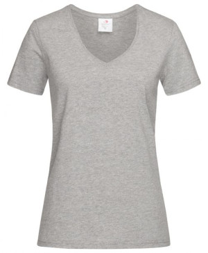 T-shirt Koszulka damska V-neck w serek Stedman L