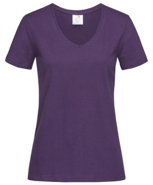 T-shirt Koszulka damska V-neck w serek Stedman M