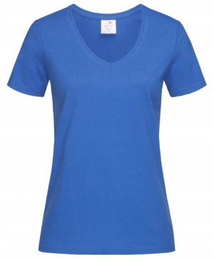 T-shirt Koszulka damska V-neck w serek Stedman L