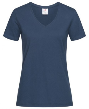 T-shirt Koszulka damska V-neck w serek Stedman S