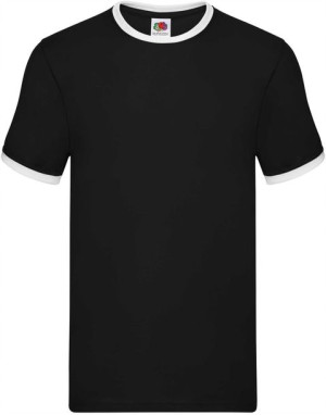 T-shirt Koszulka męska Ringer dwukolorowa L