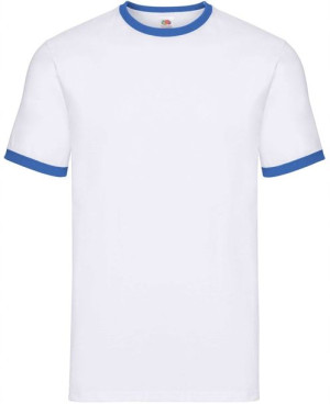 T-shirt Koszulka męska Ringer dwukolorowa M