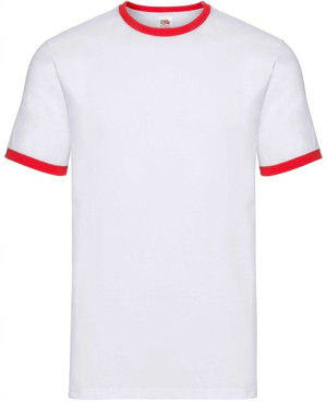 T-shirt Koszulka męska Ringer dwukolorowa M
