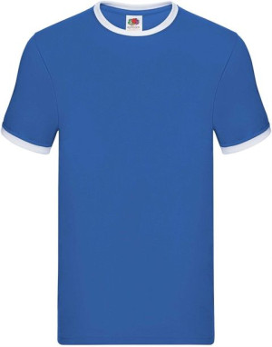 T-shirt Koszulka męska Ringer dwukolorowa XL