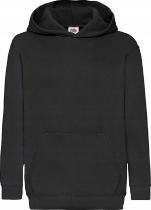 Bluza dziecięca z kapturem Classic Fruit BLACK 152