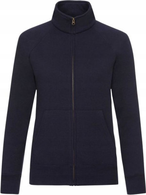 Bluza damska Fruit rozpinana na zamek NAVY XXL
