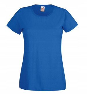 T-shirt Koszulka damska Fruit Ringspun BLUE M