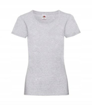 T-shirt Koszulka damska Fruit Valueweight GREY M