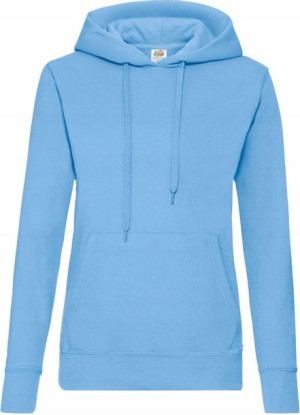 Bluza damska z kapturem Classic Fruit SKY BLUE L