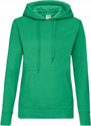 Bluza damska z kapturem Classic Fruit GREEN L