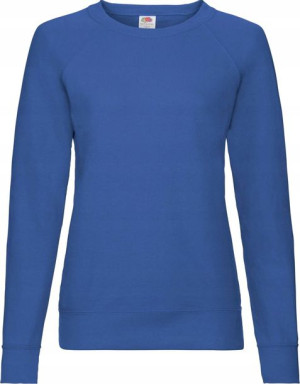 Bluza damska Fruit of the loom lekka BLUE S