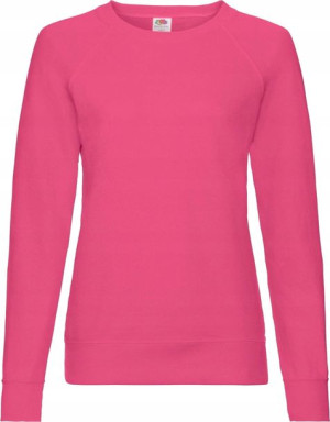 Bluza damska Fruit of the loom lekka FUCHSIA L