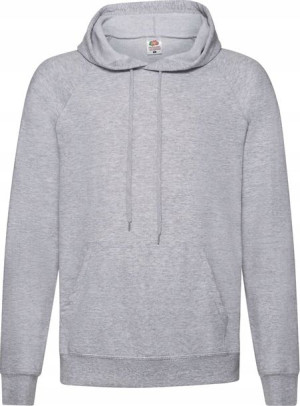 Lekka Bluza męska z kapturem Fruit HEATHER GREY M