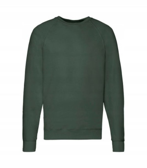 Bluza męska Raglan Lekka Fruit BOTTLE GREEN L