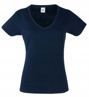 Koszulka T-shirt Fruit Dekolt V-neck W Serek Xs