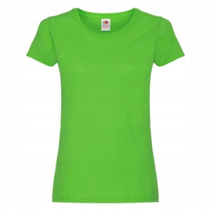 Damska Koszulka T-shirt Fruit Lime Green R S