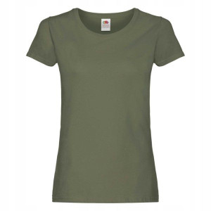 Damska Koszulka T-shirt Fruit Classic Olive R M