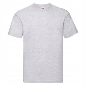 T-shirt Koszulka Fruit Of The Loom Grey Xl