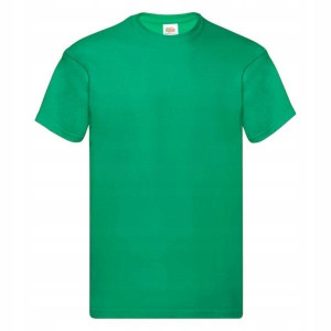 T-shirt Koszulka Fruit Of The Loom Green M