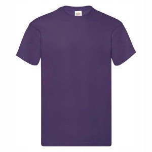 T-shirt Koszulka Fruit Of The Loom Purple Xl