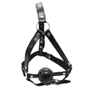 Imbracatura Viso con morso Head Harness+Ball Gag