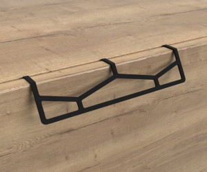 Uchwyt meblowy PRATO czarny mat 160mm LOFT