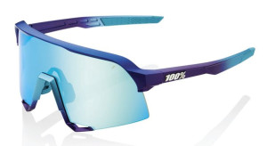 Okulary 100% S3 Matte Metallic Into the Fade - Blue Topaz Multilayer Mirror