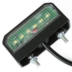 Uniwersalne podświetlenie tablicy rejestracyjnej LED homologacja E11 12-24V