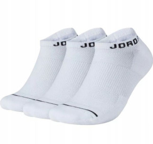 NIKE Jordan Low skarpetki 3 pary białe r.46-50