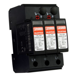 Odgromnik Ogranicznik Przepięć TYP 2 VAL-MS 1000DC-PV/2+V 2800628