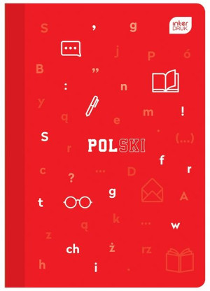 Zeszyt tematyczny J.POLSKI A5 60 okł. PLASTIK