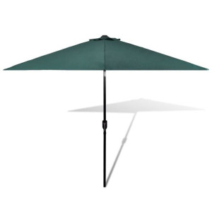 Parasol ogrodowy, zielony, 3 m