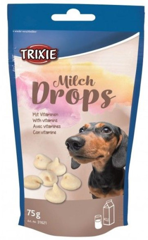 Trixie Dropsy mleczne 75g saszetka