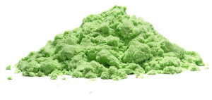 Piasek Magiczny 1kg W Woreczku Zielony