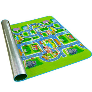 Mata Edukacyjna Piankowa Dla Dzieci Ulica 160x200c