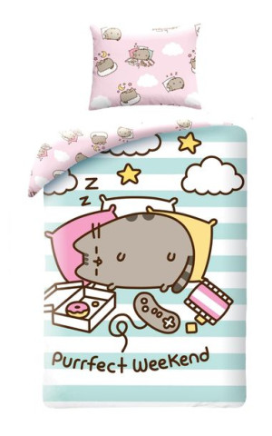 Pościel licencyjna Pusheen 140x200 Halantex