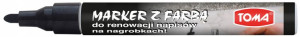 Marker do renowacji liter na nagrobkach CZARNY
